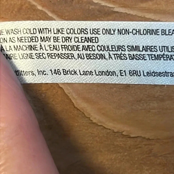 Intimately Free People Movement Women metal hook Closure blouse Md oversized Top - Picture 5 of 8